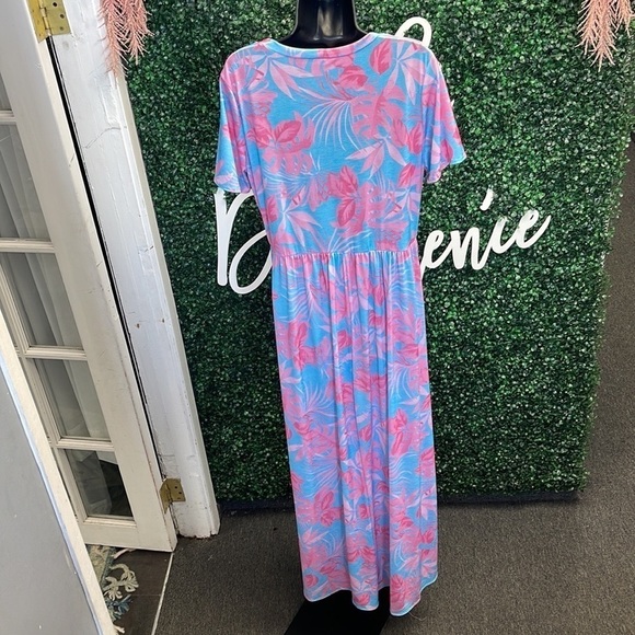 Pink and Blue Sundress NEW - Picture 4 of 11